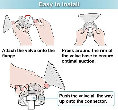 Nenesupply Вентили Duckbill са Съвместими с Аксесоари Spectra S1 Молокоотсос Spectra S2 9 Plus Не от Оригиналните елементи