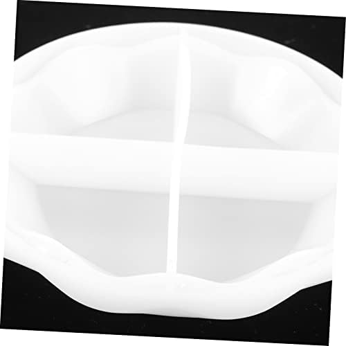 EXCEART 4 бр. Формуляр за Чинии Silcone Форми Декоративен Поднос Десертни Тави Форма за Закуски Форма на Ръчно изработени