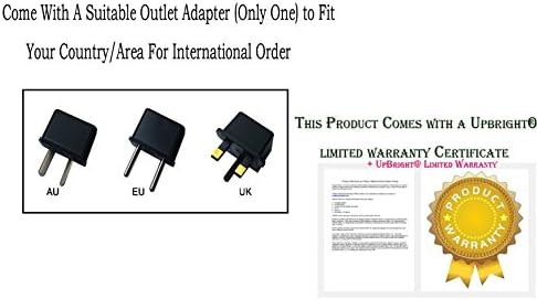 Адаптер UpBright 12V AC/DC Съвместим с суперсхемами SuperCircuits PC243C-RTI PC221-HR PC-152C ВИДЕОНАБЛЮДЕНИЕ Камера за видеонаблюдение 12 vdc Комутация Клас 2 захранващ Кабел Кабел за Монтира