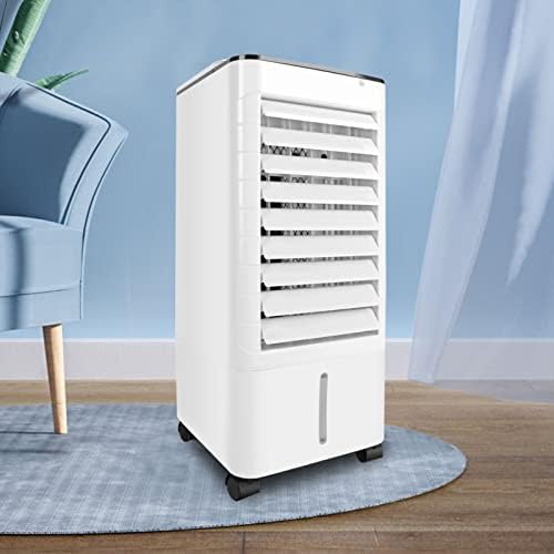 Един изпарителен охладител на въздуха, преносими климатици 3 В 1 Стая охладител без прозорци Хидратация-Торбички с лед-12-часов таймер-Дистанционно управление, идеа?