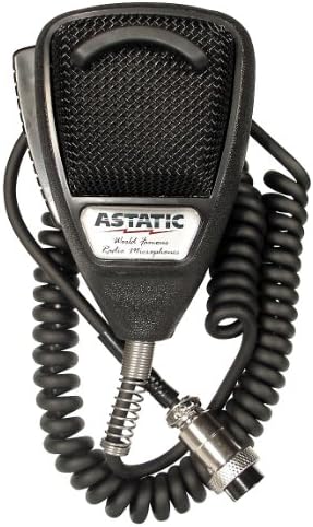 ASTATIC 302-10001 4-пинов микрофон с шумопотискане (черен)