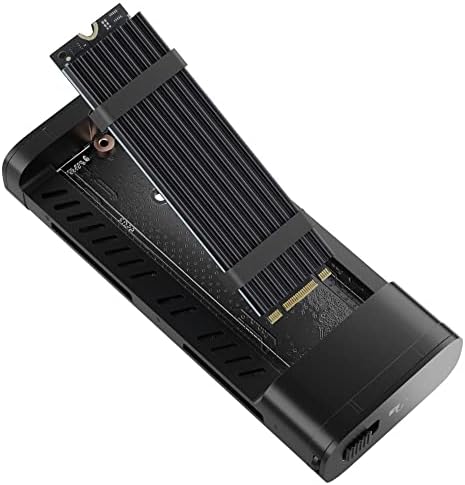 Твърд диск Aeria M. 2 NVMe SSD, междинен охладител 3, съвместим с двата вида свързване NVMe и SATA, външен USB 3.2 (Gen2)