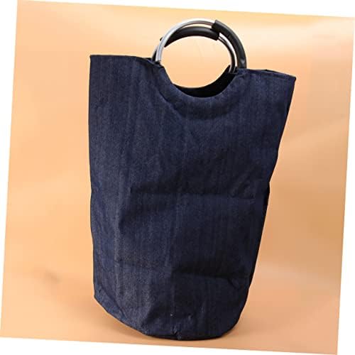 Cabilock 1 бр. Чанта за съхранение на дрехи Сгъваема Кошница за дрехи Организаторите за дрехи и съхранение на Дреболии