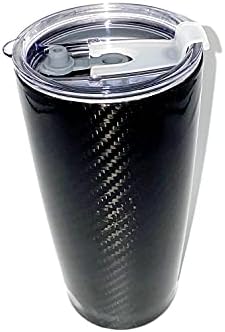 Чаша с изолация от Въглеродни влакна Lustir 20 грама - Черен