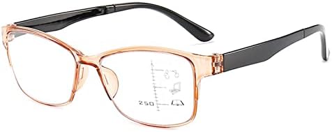 Постепенно Многофокусные Очила за четене с блокиране на синя светлина за Жените и Мъжете, Мультифокальные Компютърни