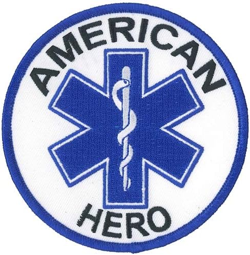 Нашивка Американски герой - Логото на шофьор на камион, Патриотическая Нашивка с Термосвариваемой хастар от Вискоза с