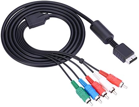 Аудио кабел Mxzzand 181 см Видеокабель на Видео/Аудио Кабел с множество изходи е Съвместим с PS2 PS3 за HDTV EDTV