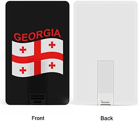 Флаг на Грузия Кредитна карта, USB Флаш памети Персонализирана Карта с памет Ключови Корпоративни Подаръци и рекламни да се раздадат 32G