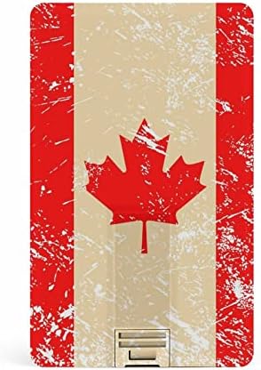 Канадски Ретро Флаг Кредитна Карта, USB Флаш памети Персонализирана Карта с памет Ключови Корпоративни Подаръци и Рекламни да се Раздадат 32G