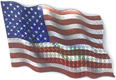 Сувенири Sonoran Американски Флаг, Холограма стикер за Автомобил, Магнит (2 бр./лот) за Бронята на автомобила, Сверхпрочный