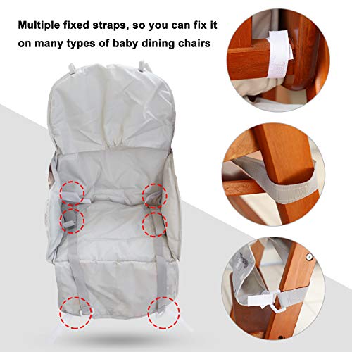 Възглавница за столче за хранене за хранене, Сладък модел, Удобен за потребителя дизайн с предпазен колан, Меки и удобни Дишащи възглавница за седалката детето сед?