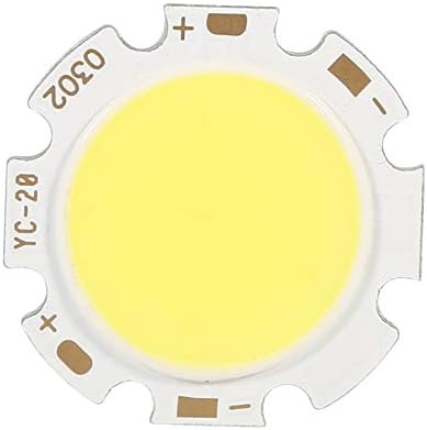 Strnek 10 бр. Кръгла COB 3 W Высокомощный led чип-крушка, лампа, Алуминиева печатна платка, led чип-модул 300-330LM DC