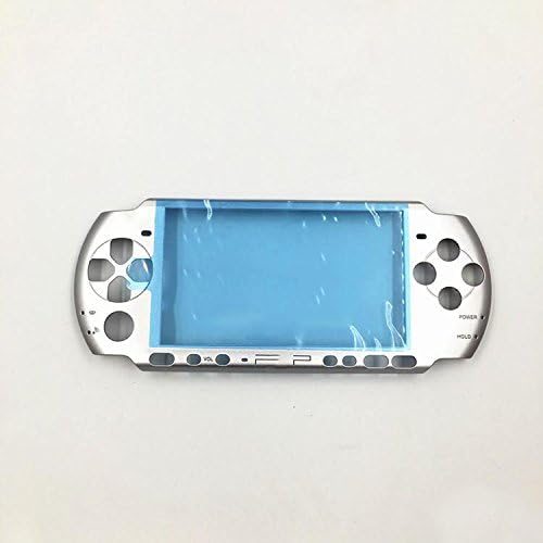 Подмяна на защитния своята практика Предната част на предния панел за Sony PSP 3000 PSP3000 Сребрист