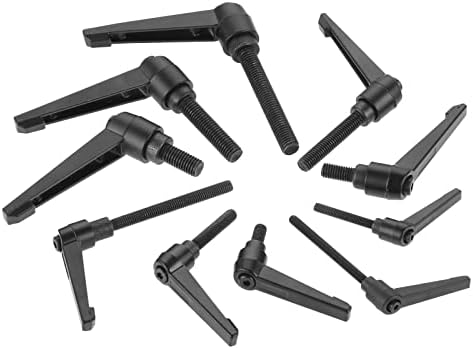1 бр. Метална Задържане дръжка с външна резба M10 *20-80 мм, Регулируема Дръжка, За да Завъртите на Затягане на Лост е подходящ за струг Packa Machine Tools (Цвят: M10 60-80 мм)