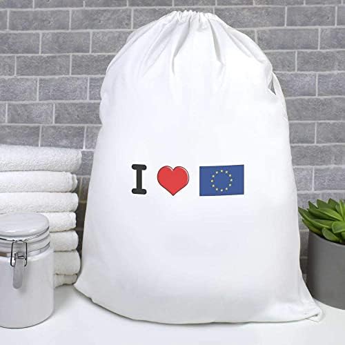 Чанта за дрехи /измиване/за Съхранение на Azeeda 'I Love EU' (LB00022331)