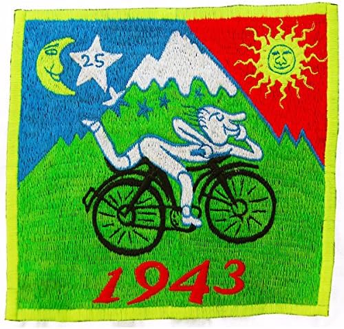 ImZauberwald Оригинален LSD Bicycleday ~ 7-инчов Ретро Киселина Помощ Алберт Хофмана