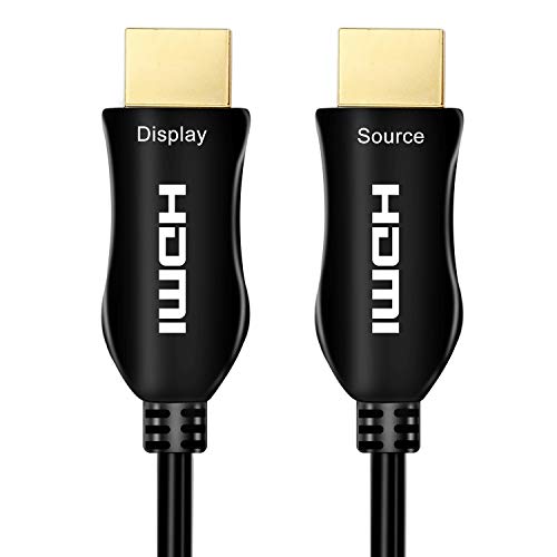iBirdie 4K оптичен кабел HDMI 75 фута 4K 60 Hz (4: 4:4 RGB HDR10 HDCP2.2) 1440 P 144 Hz 18 Gbit/с активен Високоскоростен