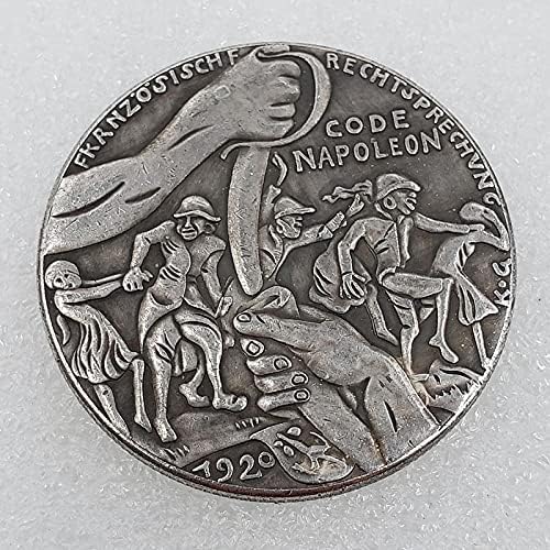 Немски Рейнджър 1920 г. сребърно покритие Айде Подарък Монета на Повикване