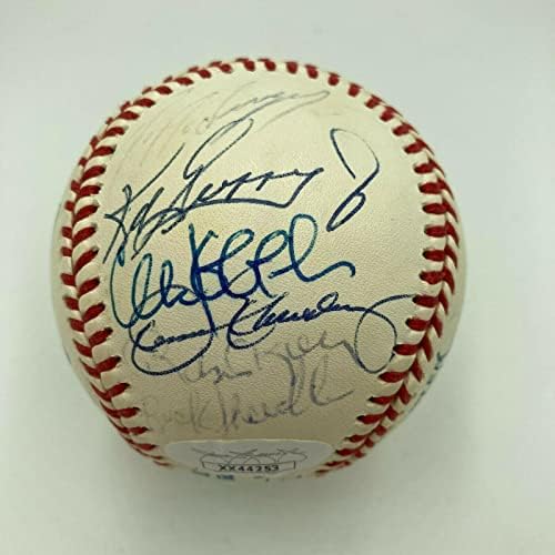 Кен Гриффи Младши Кърби Пакетт Марк Mcgwire 1992 Мач на Звездите Бейзбол С Автограф от JSA - Бейзболни топки с автографи
