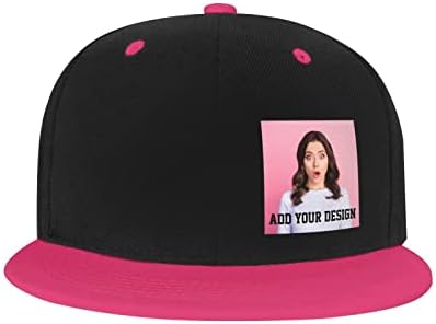 Изработена по Поръчка Контрастная бейзболна шапка в стил хип-Хоп с Персонализирано Изображение, Текст, Лого дизайн, Слънчеви