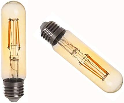 Реколта led крушка на Едисон T10/T125 Led лампа 4 W, Антични led лампа с тръбна нишка с нажежаема жичка, Тръбна led крушка