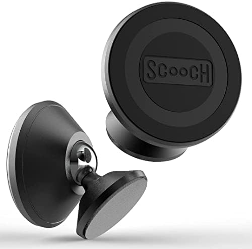 Scooch Крилото за iPhone 14 Pro Max (прозрачен) Идва в комплект с магнитен автомобилен монтиране Wingmount