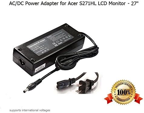 Захранващ Адаптер ac адаптер за LCD монитор Acer S271HL 27