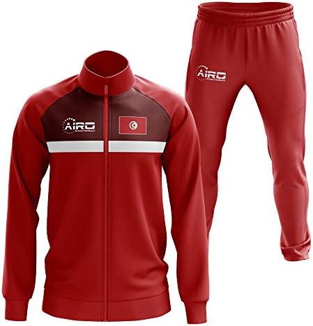 Спортен костюм Airo Sportswear Tunisia Concept за футбол (Червен)