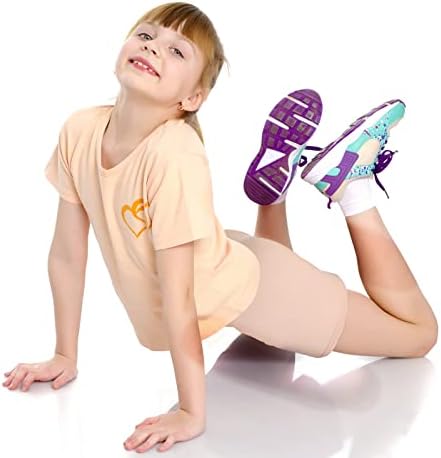Boyiee 8 Pack Танцови Къси Панталони За Момичета Велосипедни Шорти Гимнастически Къси Панталони За Йога Безопасни Активни Шорти Под Роклята
