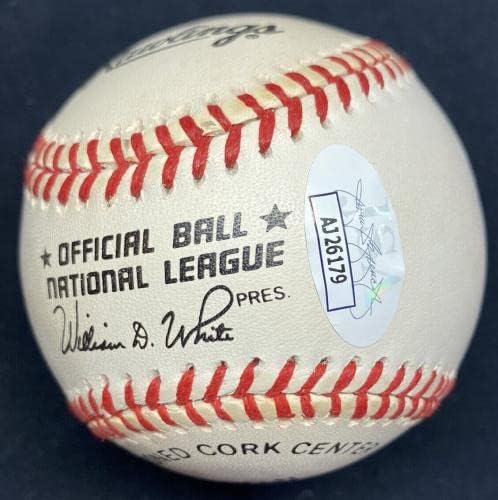 Ърнест Ърни Банкс Пълното име, Подписан от JSA бейзбол - Бейзболни топки С автографи