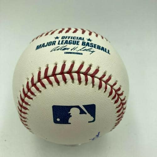 Мини Миносо Подписа Бейзболни Топки на Мейджър лийг Бейзбол с Автограф Щайнер COA - Бейзболни топки с автографи