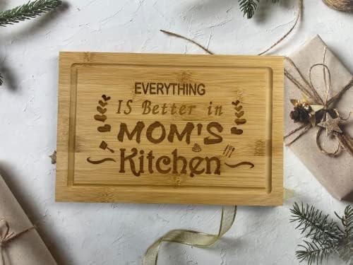 Изрежете Бамбуковую дъска за рязане бяла дъска, Креативни подаръци за мама за Деня на майката, Подаръци за рожден Ден, Уникални Декорации, за кухнята, подарък за дом