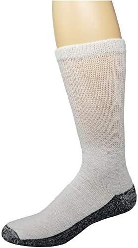 Дебра Weitzner, 3 опаковки Чорапи за Диабетици екип, Чорапи с Подсилени пета и пръсти, Не Сковывающие Движение, Чорапи-Възглавници за Мъже и Жени