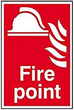 Знак за противопожарна гледна Scan 1451 - Пожарна безопасност - Самоклеящийся PVC - 200 mm X 300 mm, Бял
