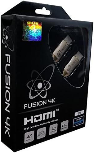 Високоскоростен кабел Fusion4k 4K, HDMI (4K при 60 Hz) - Професионалната серия (6 фута)