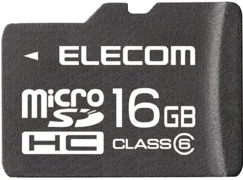 Карта microSDHC ELECOM MF-MRSDH16GC6 16 GB CLASS6 Без адаптер