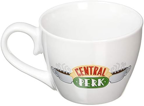 Чаша за капучино Friends Central Perk, керамична чаша за кафе или чай, 296 мл