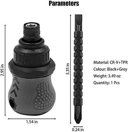 Отвертка с механизма на палеца, Болторез с двойна употреба, Телескопични Крестообразная Накрайник и Накрайник /Плоска