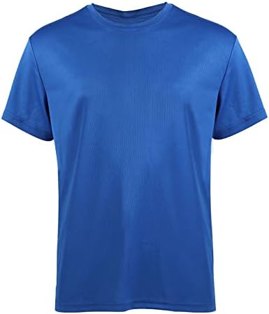 TanBridge Абсорбиращи Потта Спортни UV-Ризи за Мъже С Къс Ръкав, Дишащи бързо съхнещи Тениски, Спортен Бягане, Фитнес,