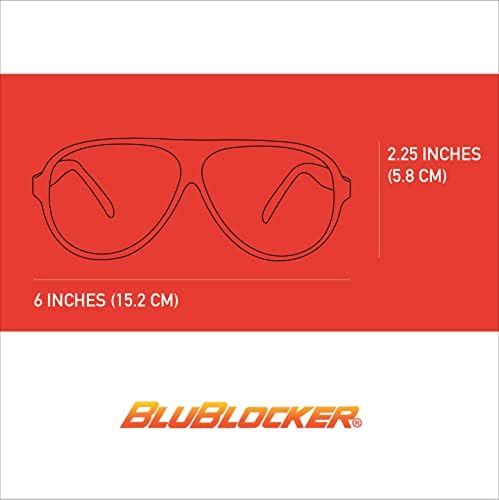 BluBlocker, Черни оригинални слънчеви очила-пилотите са с устойчиви на надраскване лещи | Блокира от синя светлина