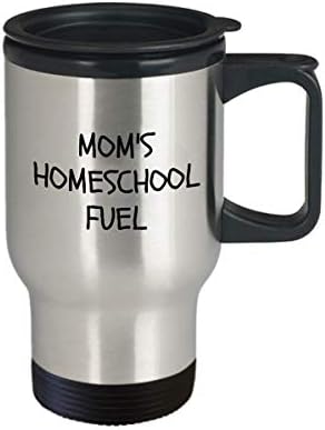 Чаша за пътуване в дома - Подарък за мама в дома - Домашен училище - Подаръци за домашно обучение - Mom's Homeschool