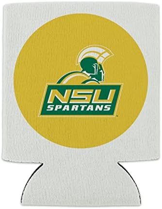 Охладител с логото на Norfolk State University Secondary Can Cooler - Арматура За обнимания ръкави за напитки Сгъваем Изолатор - Притежателя с изолация за напитки