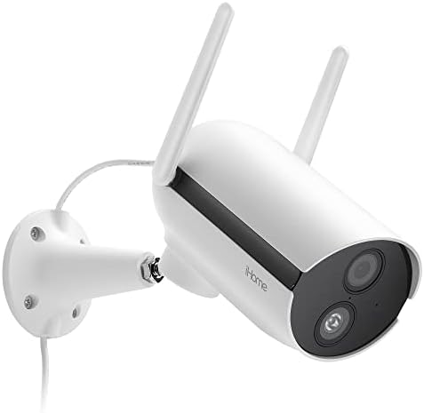 Интелигентна Градинска WiFi-камера за сигурност iHome ROTO с автоматично проследяване, Всепогодная помещение IP65 с двустранно