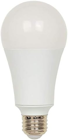 Уестингхаус Lighting 5159000 Led лампа мощност от 25 W (еквивалент на 150 W) Omni А21 с ярка бяла светлина, Цокъл на