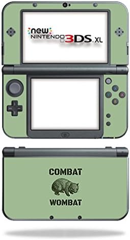 Кожата MightySkins Съвместими с Nintendo 3DS XL (2015) за Борба с Wombat | Защитно, здрава и уникална vinyl стикер-опаковка
