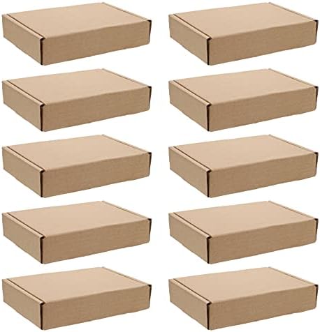 Подаръчен Комплект NUOBESTY Сгъваеми Кутии За Съхранение на 20pcs Транспортировочных Кутии, Подходящи За Вторична преработка, Пощенски кутии от Велпапе, Хартиени Опаков