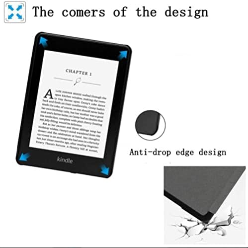 калъф shzrgarts за 6-инчов чисто нов Kindle (випуск 2022 г.) 11-то поколение, автоматичен режим на заспиване / събуждане, Тънък и лек калъф от изкуствена кожа за 6-инчов Kindle (11-то п?