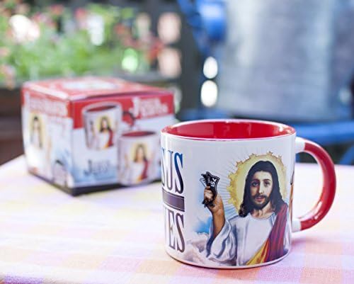 Исчезающая кафеена чаша за бръснене на Исус - Добавете гореща вода и брада Исус ще изчезне - предлага се в забавна кутия
