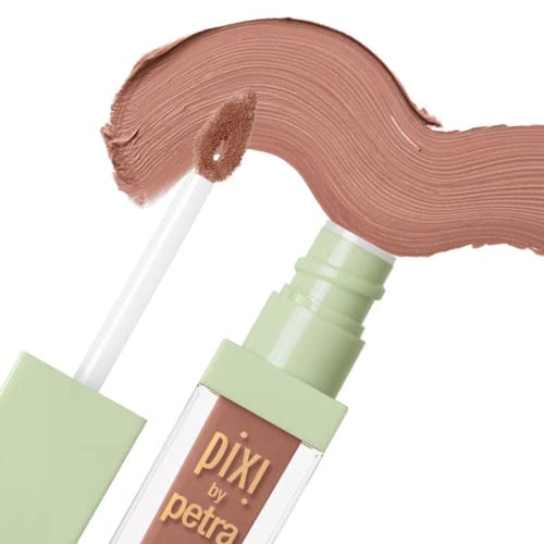 Pixi Beauty MatteLast Liquid Lip - Матово бежово 6,9 г | Устойчив Цвят за пълно покритие на устните | Масло от дива роза