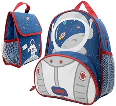 JOY2B Раница за момичета и момчета, за деца с чанта за обяд - Раница с Динозавром и чанта за Обяд Детска раница за училище